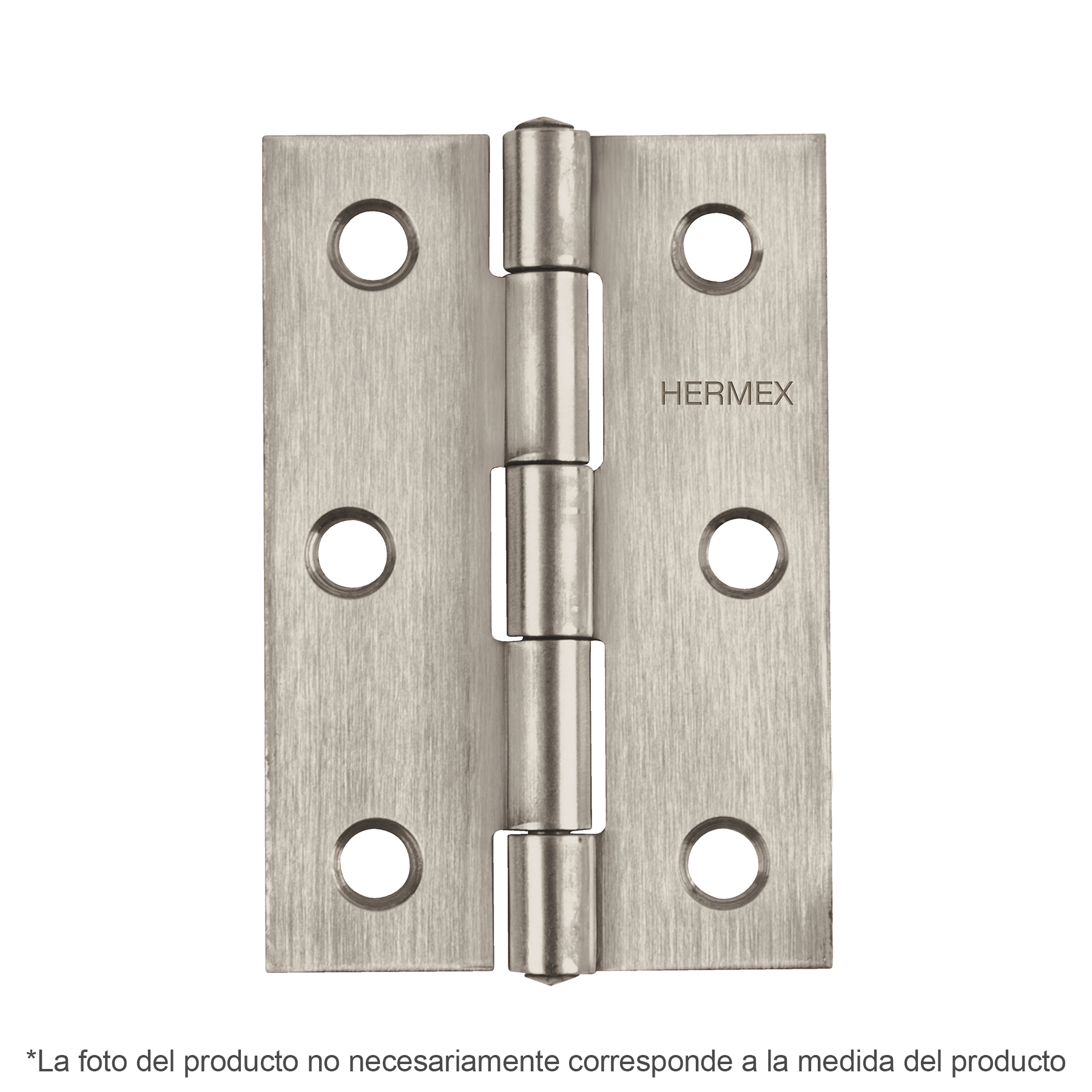 Bisagra rectangular 4', acero inoxidable - BR-404 / 43205