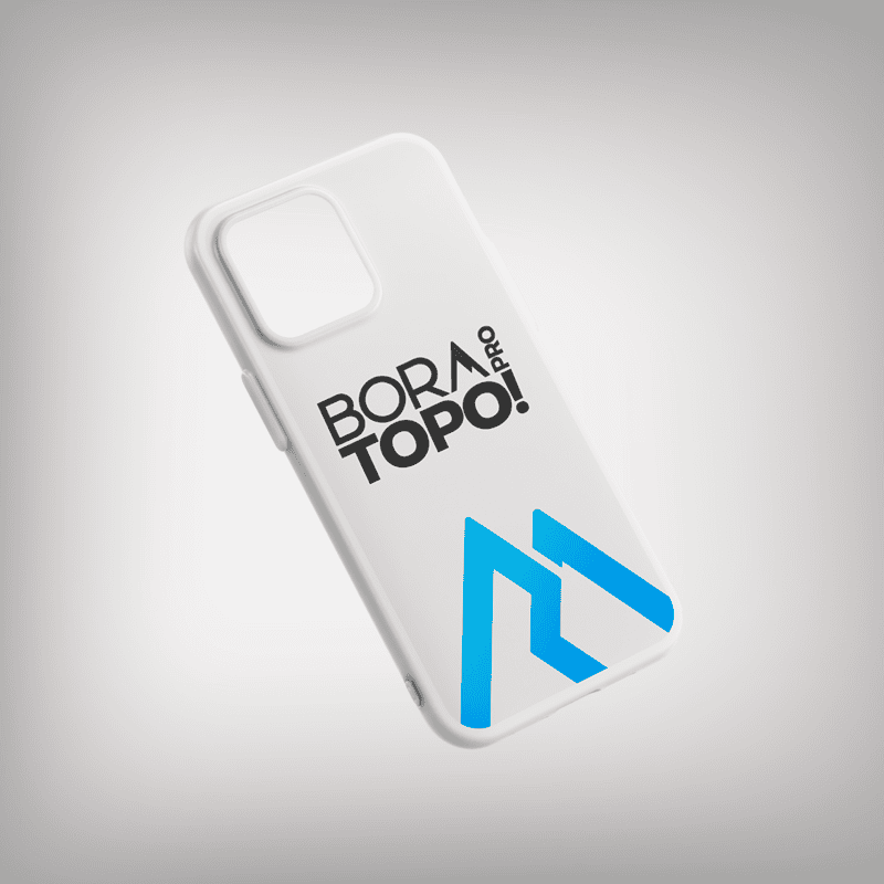 CAPA CELULAR  - BORA PRO TOPOO - PRETA