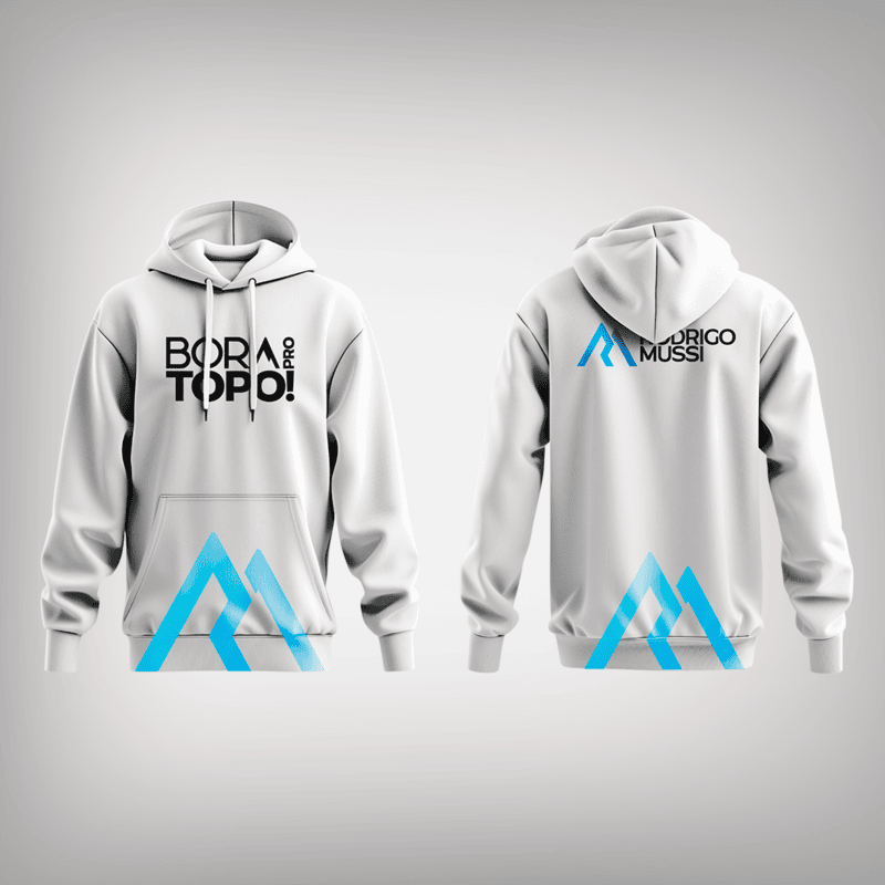 MOLETON  - BORA PRO TOPOO - PRETO