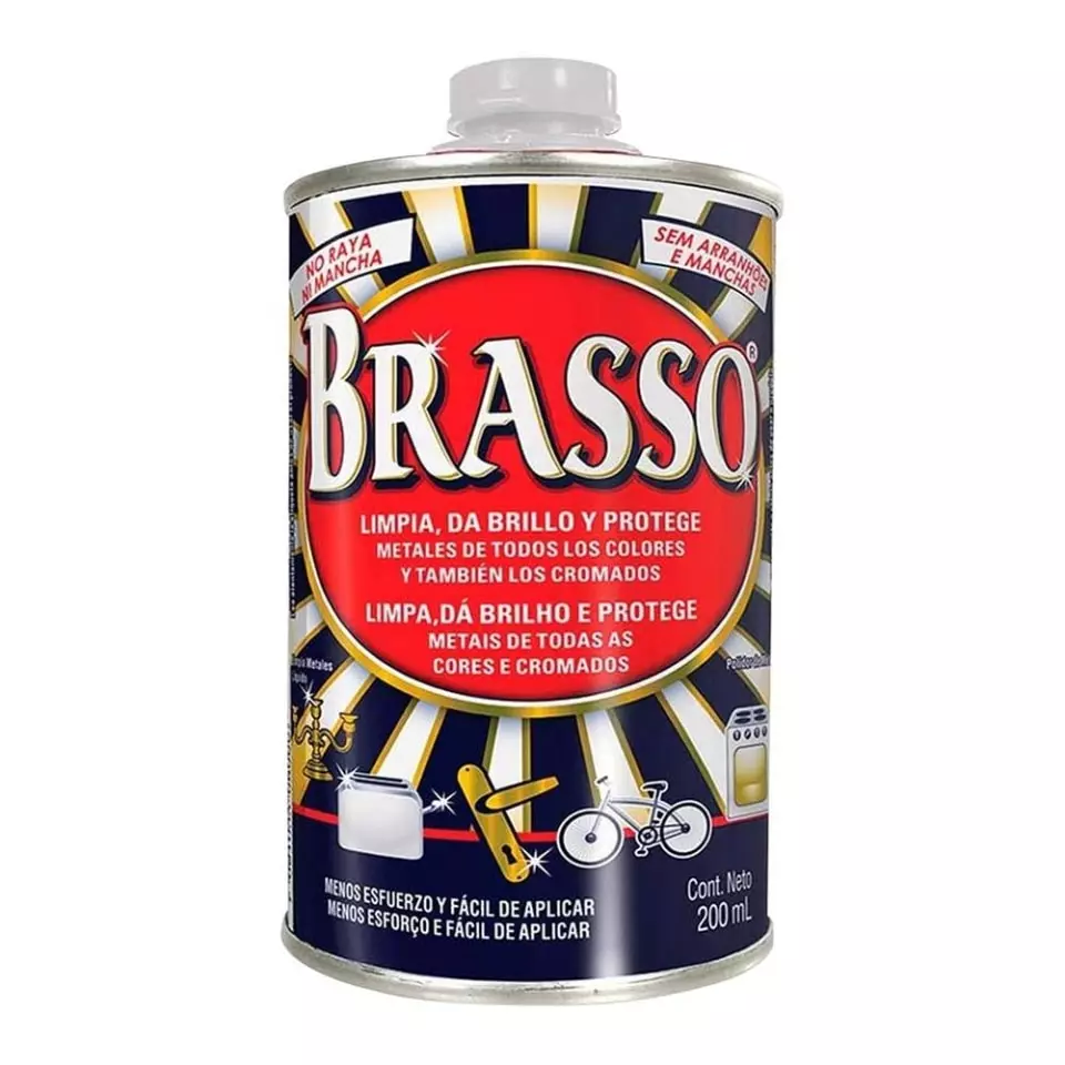 BRASSO LIMPIADOR PARA METALES 200 ML