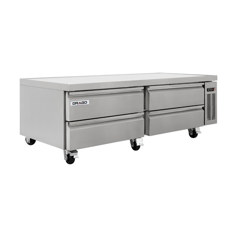 Base refrigerada para modulares 4 cajones