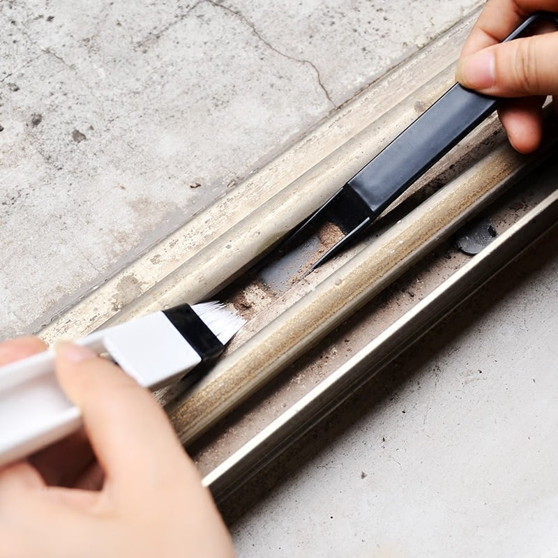 MULTIPURPOSE WINDOW DOOR RAIL CLEANER GAP BRUSH