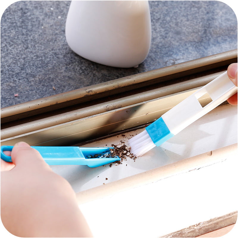 MULTIPURPOSE WINDOW DOOR RAIL CLEANER GAP BRUSH