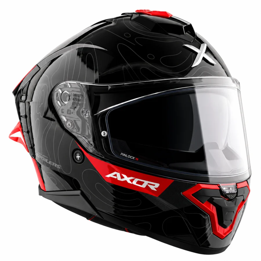 AXOR BRUTALE AIRWAVES BLACK RED D/V (L)