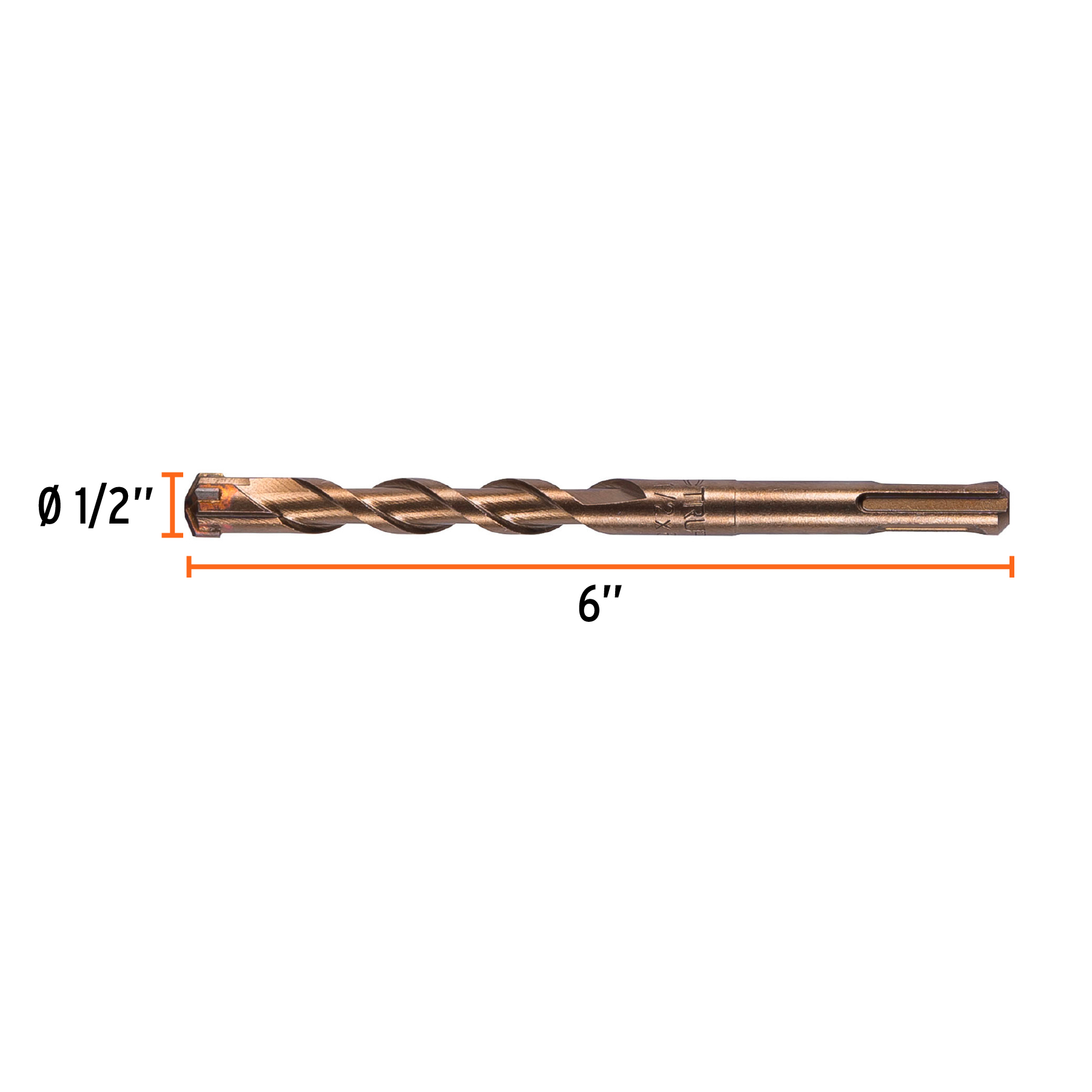 Broca SDS Plus 1/2 x 6' - BS-1/2X6 / 11279