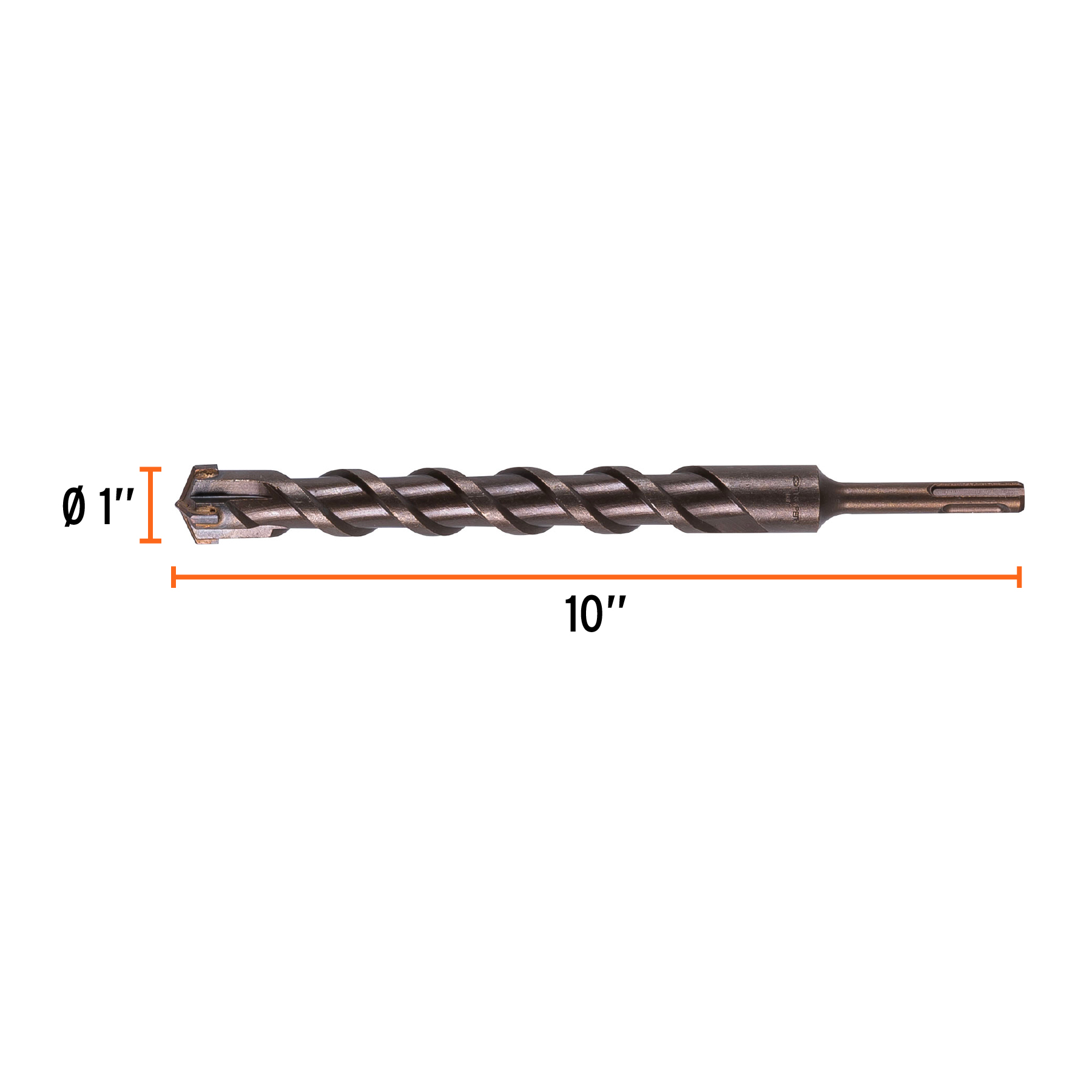 Broca SDS Plus 1 x 10' - BS-1X10 / 11289