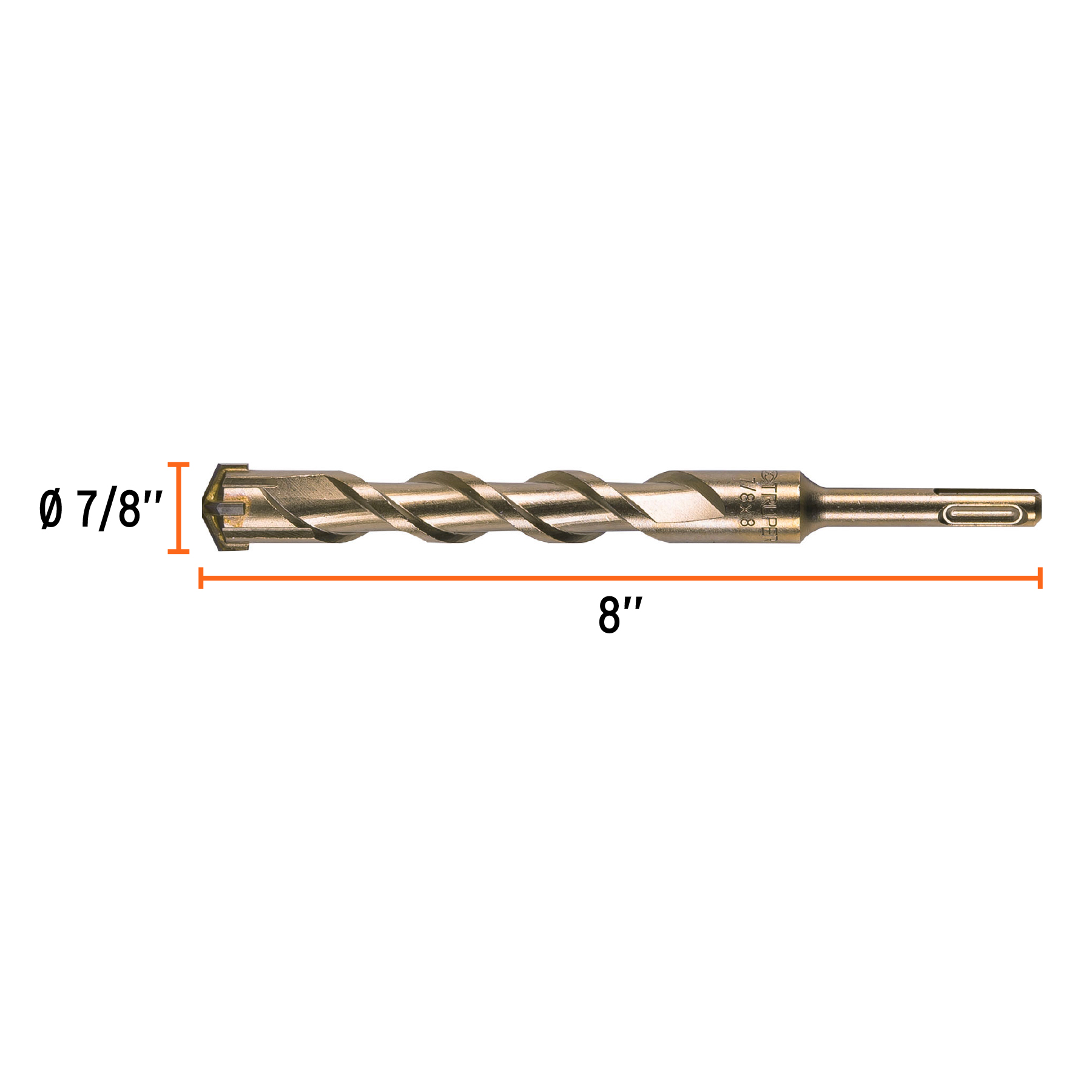 Broca SDS Plus 7/8 x 8' - BS-7/8X8 / 11268