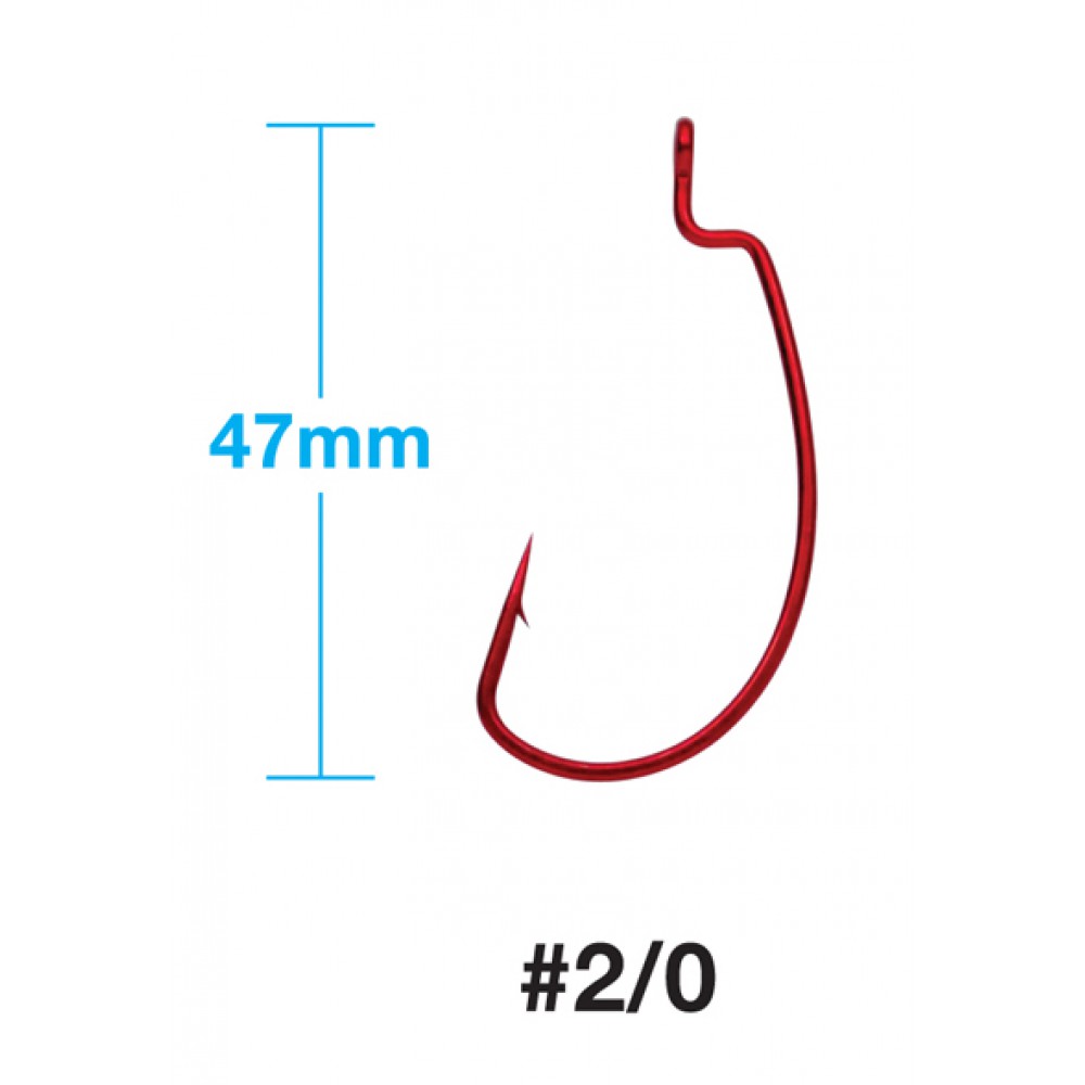 WEEBASS ตาเบ็ด - รุ่น BX BS2317 (R) , 2/0 (100PCS)