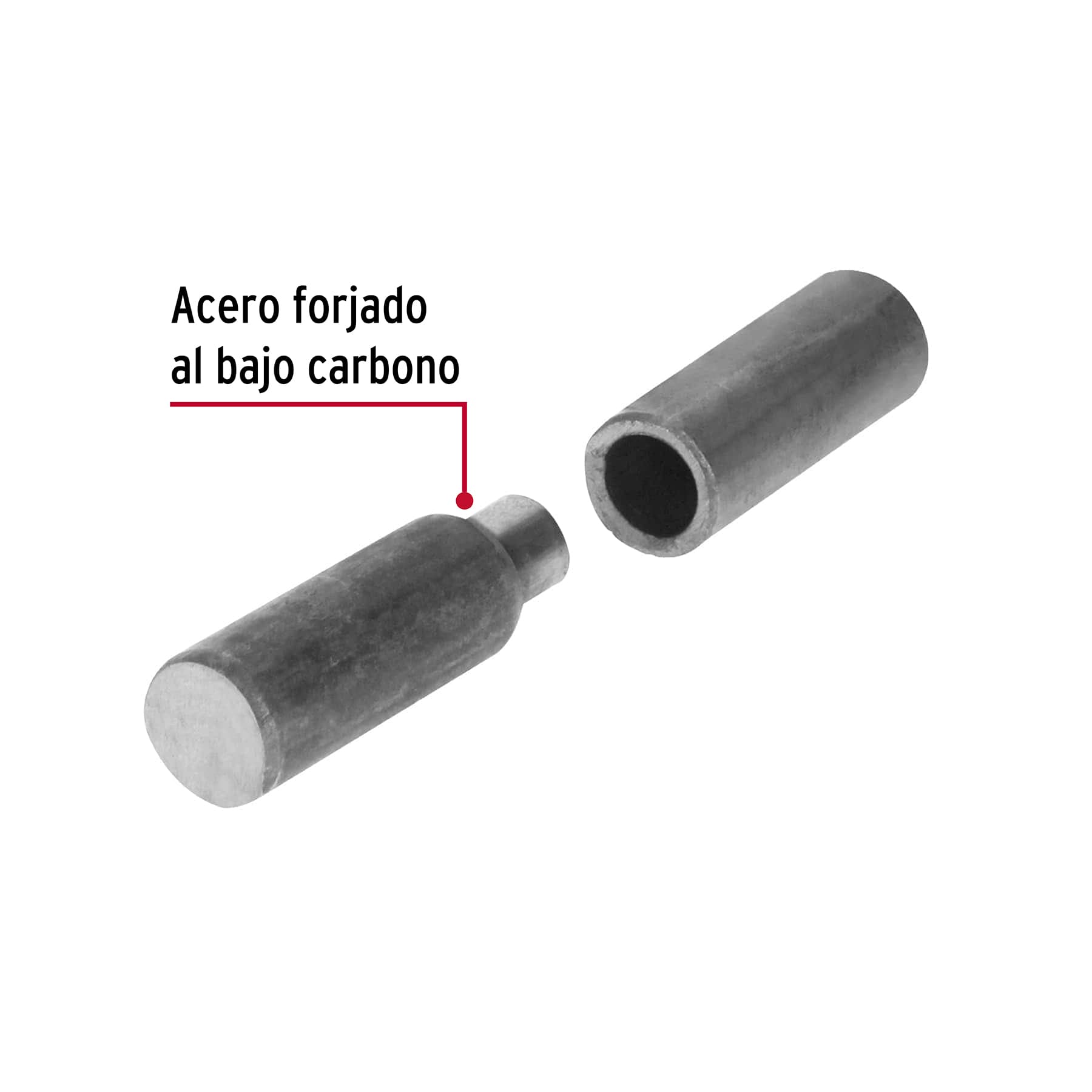 Bisagra tubular, soldable, 3/8' - BSO-3/8 / 44635