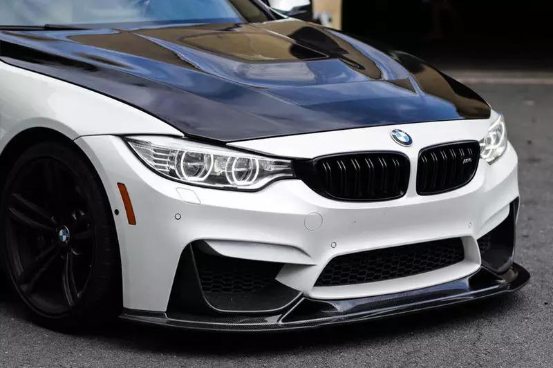 BMW M3 F80 & M4 F82 BS Style Carbon Fiber Front Lip (2014β2020)