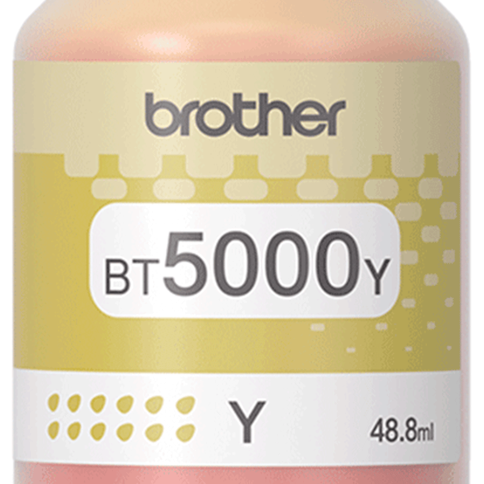 BROTHER INK TANK BT5000Y YELLOW
