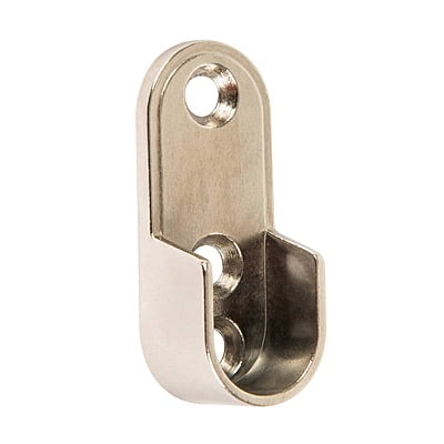 Brida cromada para tubo ovalado de closet - BTO-5 / 48978