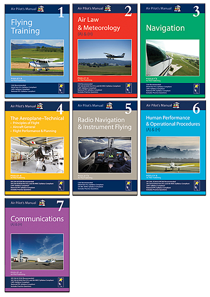 Air Pilot Manual Volumes 1-7 Full Set – Books