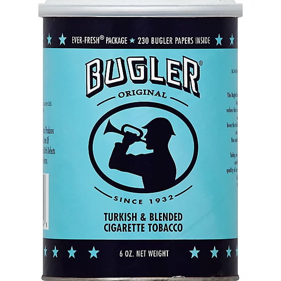 BUGLER TOBACCO CAN 6 OZ