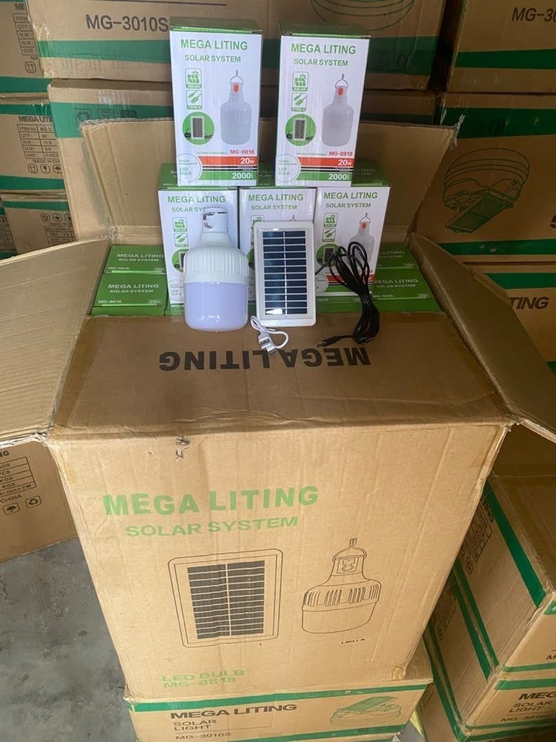 ELECTRIC/ SOLAR RECHARGEABLE BULB