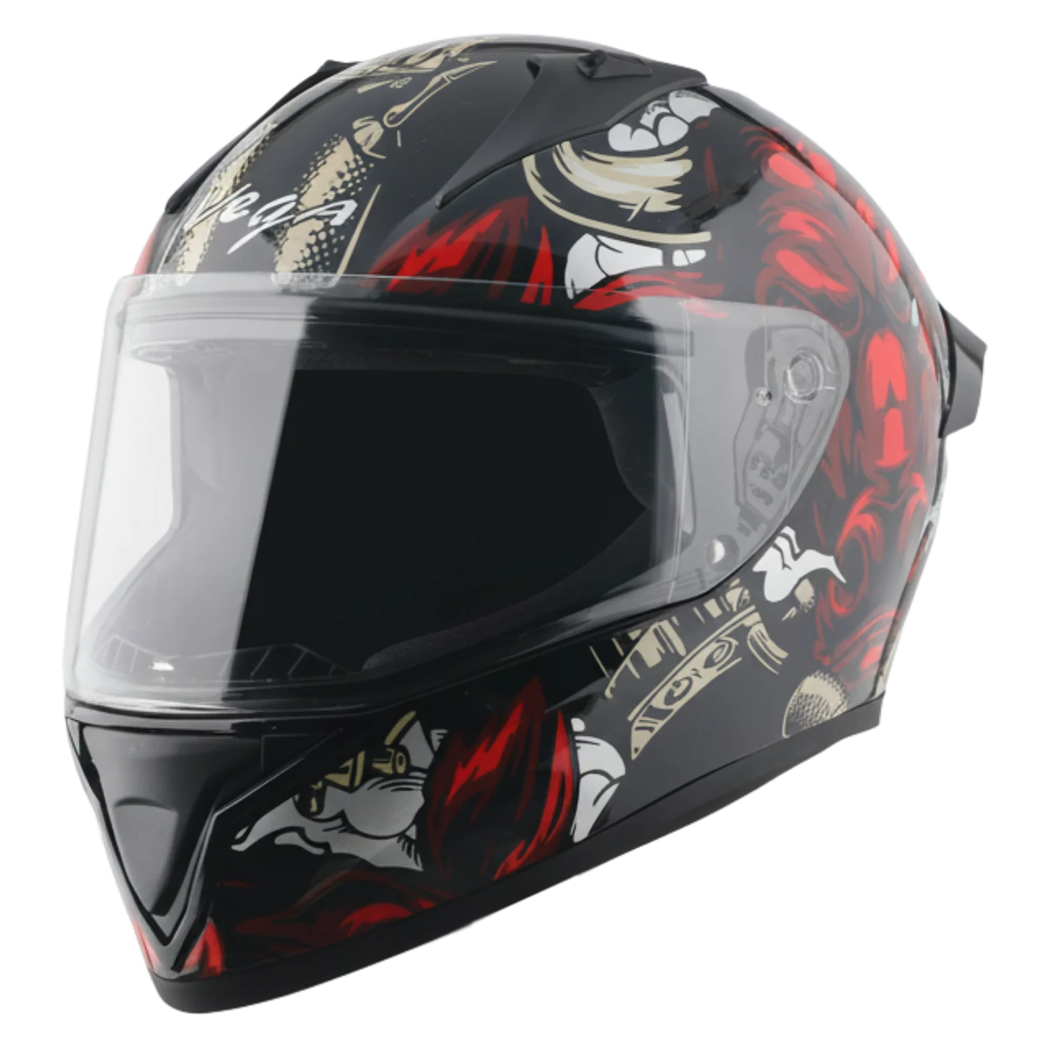 VEGA BOLT BULL BLACK RED M/V (M)
