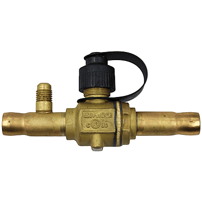 Valvula De Paso Tipo Con Valvula De Acceso, Conexion 1/2 Soldable - BVSS-012 Valvula De Paso Tipo Con Valvula De Acceso, Conexion 1/2 Soldable - BVSS-012