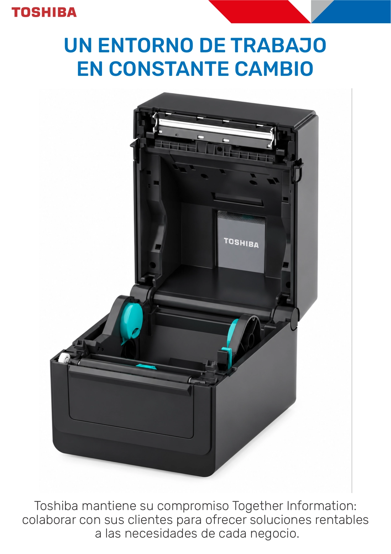 Impresora Toshiba BV420GS Resolución 203 dpi