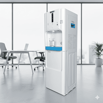 Office water dispenser Blue Star BWD3FMCUA with storage. Office water dispenser Blue Star BWD3FMCUA with storage.