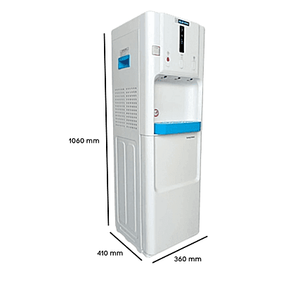 White Blue Star BWD3FMRUA dispenser featuring a bottom refrigerator. White Blue Star BWD3FMRUA dispenser featuring a bottom refrigerator.