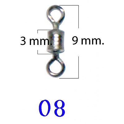 WEEBASS ลูกหมุน - รุ่น BX 1002YM , 08 (200PCS)