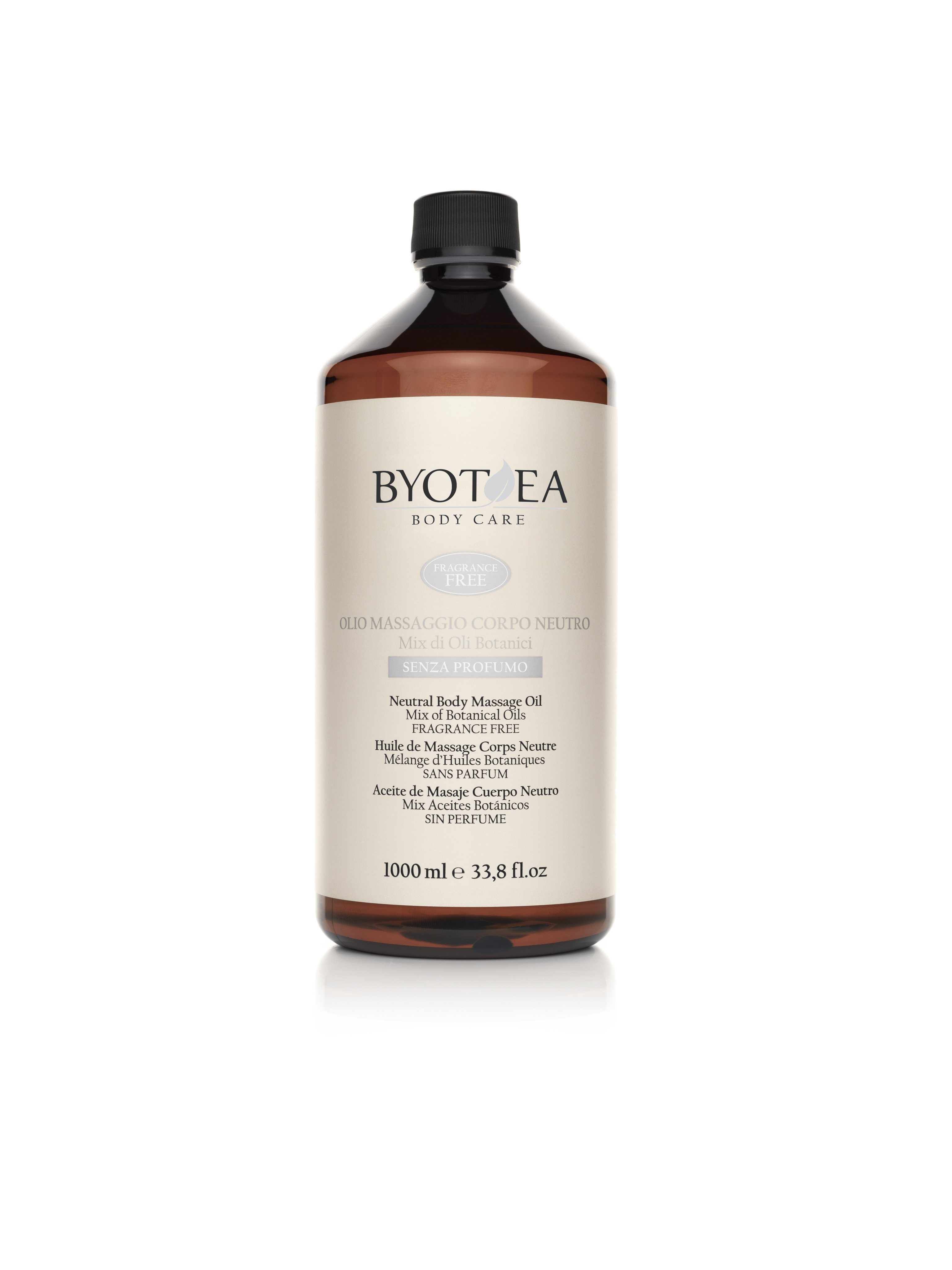 BY00208 Byo Neutral Body Massage Oil Fragrance Free 1000ml BY00208 Byo Neutral Body Massage Oil Fragrance Free 1000ml