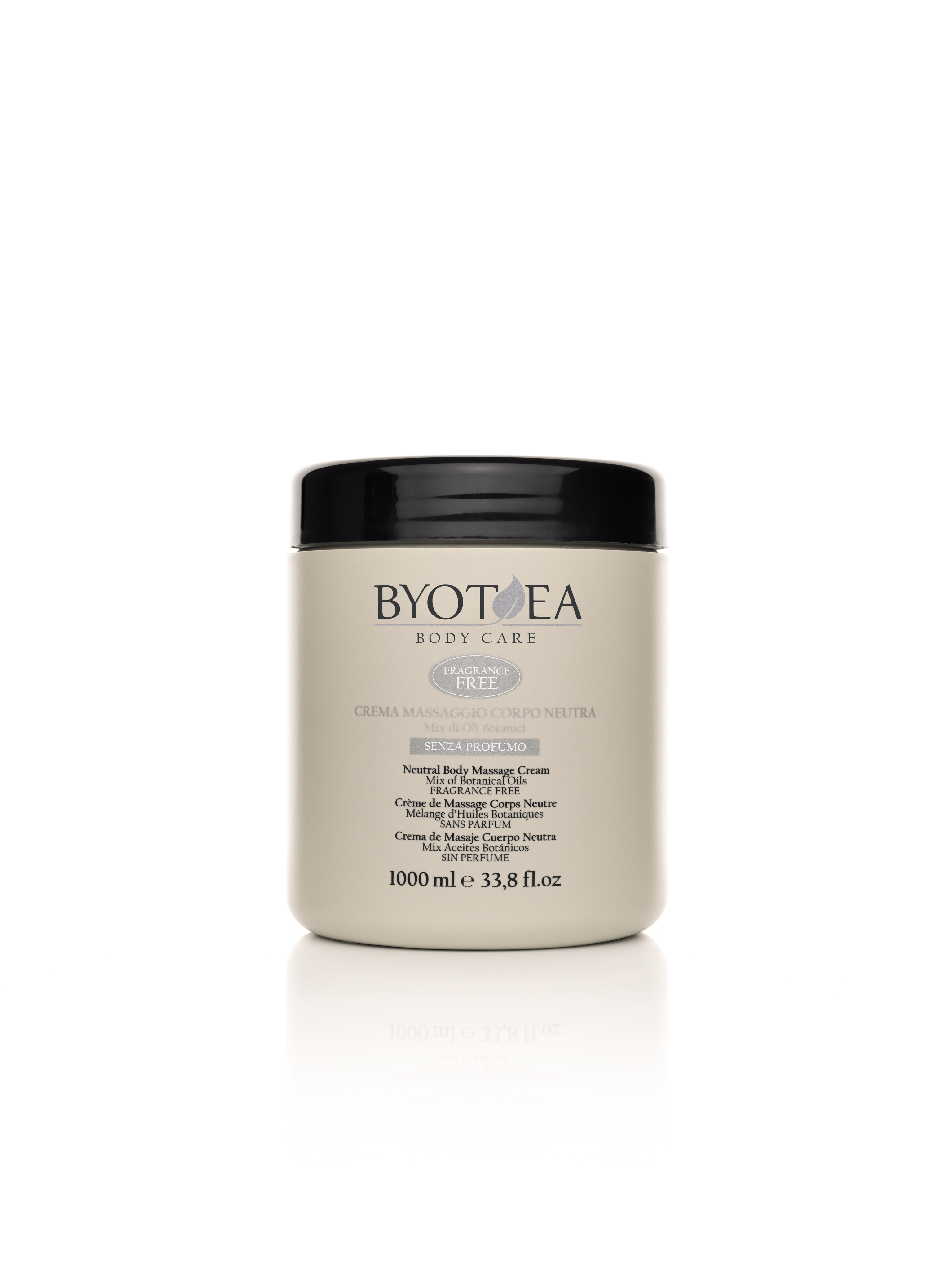 BY00243 Byo Neutral Body Massage Cream Fragrance Free 1000ml BY00243 Byo Neutral Body Massage Cream Fragrance Free 1000ml