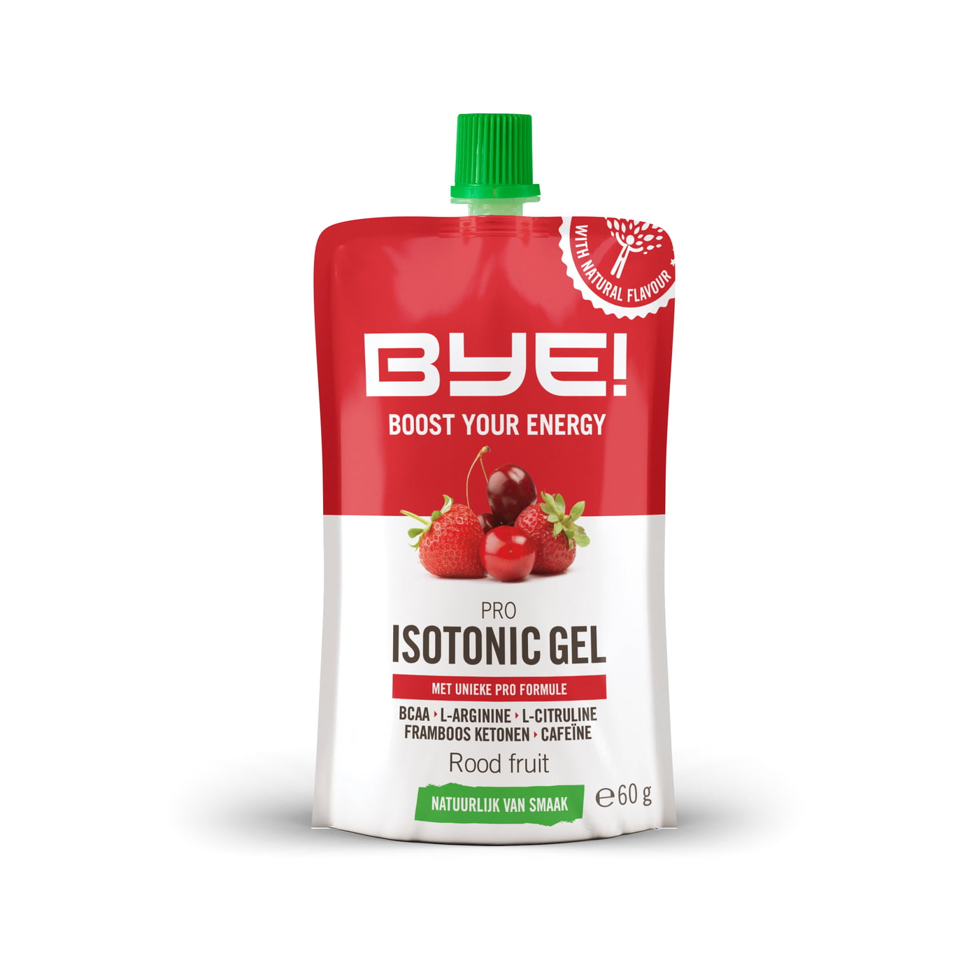 BYE Pro Isotonic Gel Rood Fruit