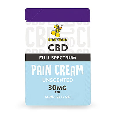CBD Single Serving Pain Cream, 20mg CBD Single Serving Pain Cream, 20mg