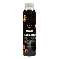 BZB THC Caramel Cold Brew Coffee | Case of 12 BZB THC Caramel Cold Brew Coffee | Case of 12