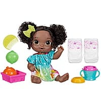 Baby Alive Fruity Sips Doll, Lime, Pretend Juicer Baby Doll Set