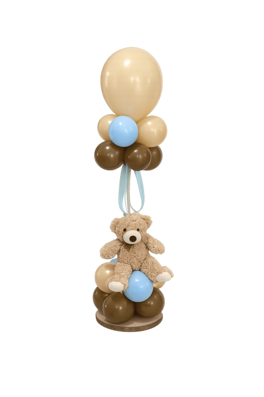Balloon Table Centerpiece — Blue / Mesa de globo Centro de mesa — Azul
