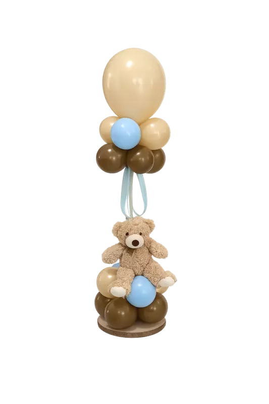 Balloon Table Centerpiece — Blue / Mesa de globo Centro de mesa — Azul