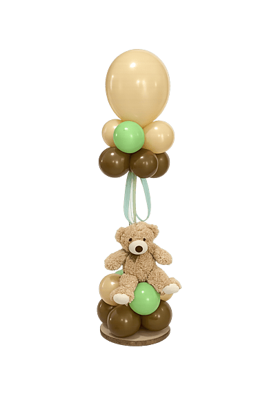 Balloon Table Centerpiece — Green / Mesa de globo Centro de mesa — Verde