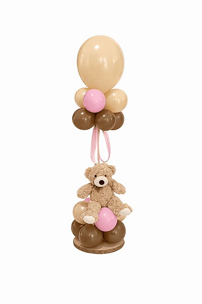 Balloon Table Centerpiece — Pink / Mesa de globo Centro de mesa — Rosa