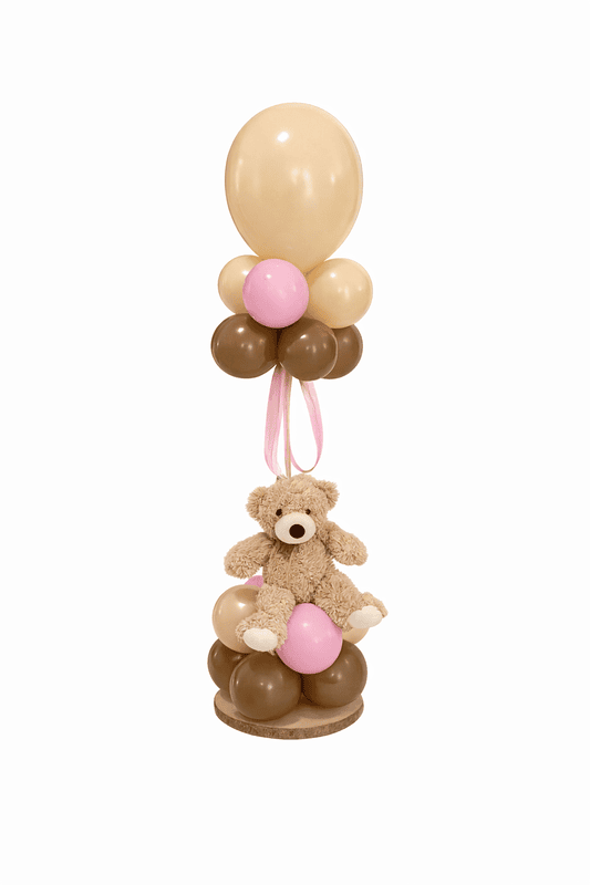 Balloon Table Centerpiece — Pink / Mesa de globo Centro de mesa — Rosa