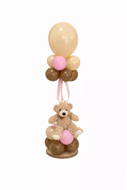 Balloon Table Centerpiece — Pink / Mesa de globo Centro de mesa — Rosa