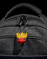 Baby Fire Dragon -3D Printed Keychain