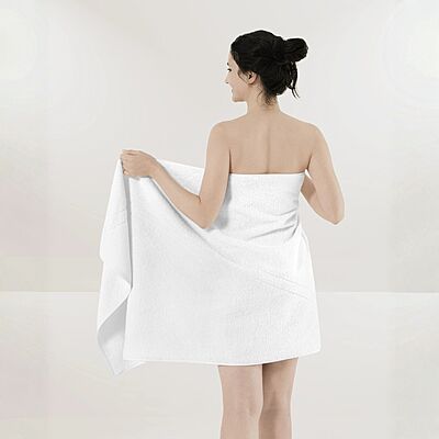 Baccarat White Bath Towel