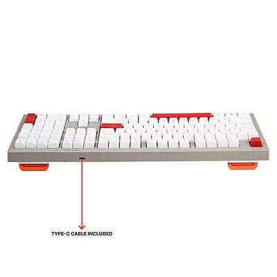 POWER X USB WIRED KEYBOARD MODEL- PWX-ULTRAKEYS 108 WHITE