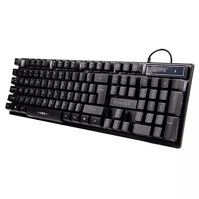POWER X USB WIRED KEYBOARD MODEL- PWX-VIVIDGLOW-500