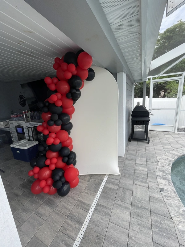 Backdrop Arch 7 ft (Frame only) / 7 ft Arch Telón de fondo