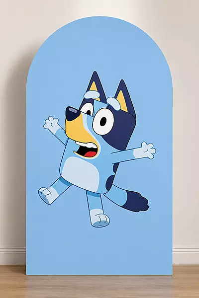 Backdrop Arch Cover 6.6 ft Bluey / Cubierta de fondo azulado 6.6ft