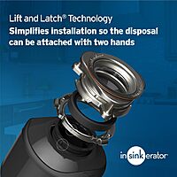 InSinkErator Badger 5XL Continuous Feed 1/2-HP Septic Safe Non-corded Garbage Disposal