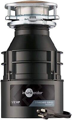 InSinkErator Badger 5XL Continuous Feed 1/2-HP Septic Safe Non-corded Garbage Disposal