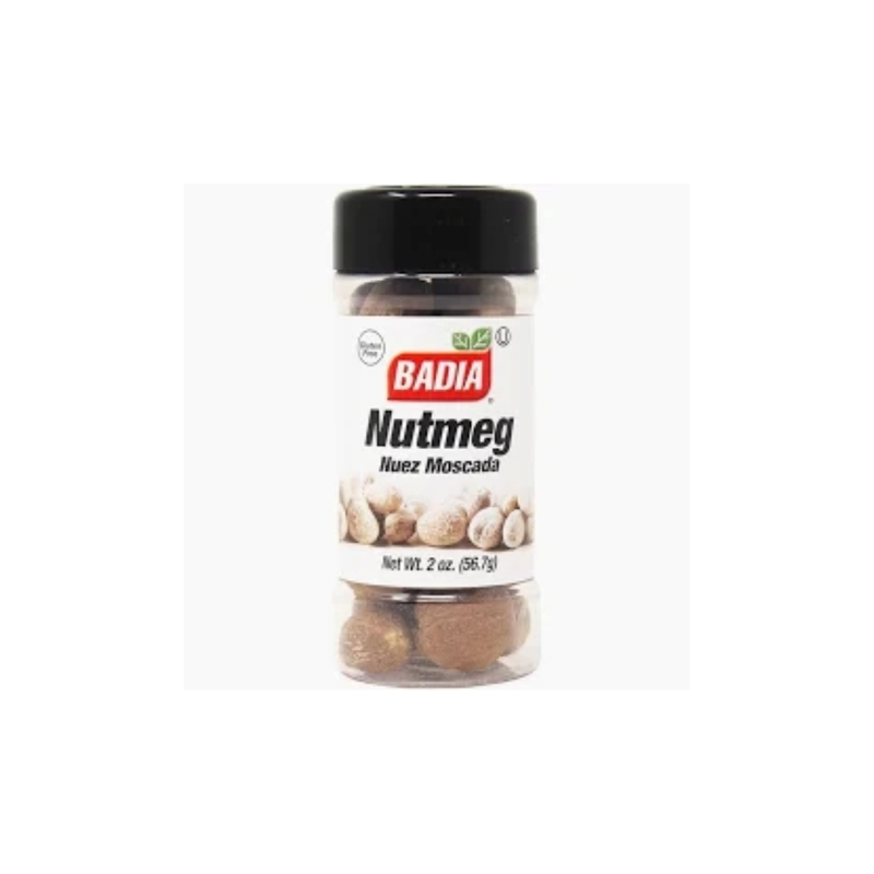 10140 Badia Nutmeg Whole 56.7g X 8