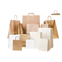 PAPER BAG G12 BOTTOM - BROWN T/H (CTN1X250PCS)