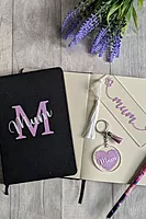Notebook, Bookmark & Keychain Combo Gift Set