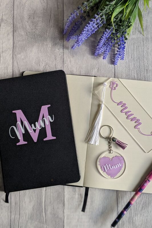 Notebook, Bookmark & Keychain Combo Gift Set
