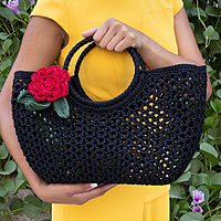 Bag Beach Black Large